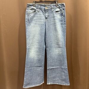 Apt. 9 Denim Blue Wide Leg Jeans